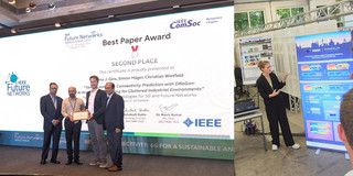 Preisübergabe auf dem IEEE Future Networks World Forum Preisübergabe auf dem IEEE Future Networks World Forum