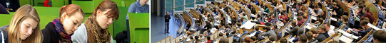 Studierende im Hörsaal Studierende im Hörsaal